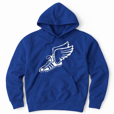 Running Shoe With Wings Track And Field Sneaker Hoodie