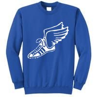 Running Shoe With Wings Track And Field Sneaker Sweatshirt