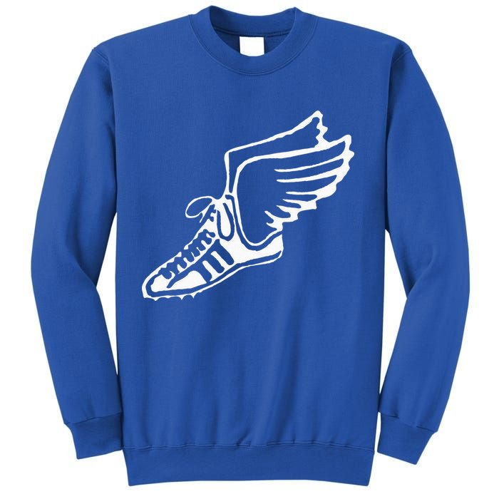 Running Shoe With Wings Track And Field Sneaker Sweatshirt