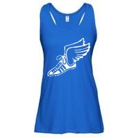 Running Shoe With Wings Track And Field Sneaker Ladies Essential Flowy Tank