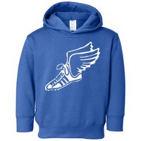 Running Shoe With Wings Track And Field Sneaker Toddler Hoodie