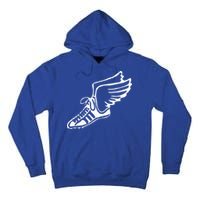 Running Shoe With Wings Track And Field Sneaker Tall Hoodie