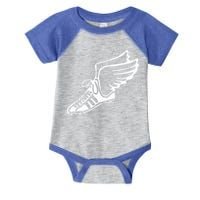 Running Shoe With Wings Track And Field Sneaker Infant Baby Jersey Bodysuit