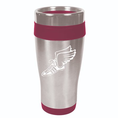 Running Shoe With Wings Track And Field Sneaker 16oz Travel Tumbler