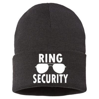 Ring Security Wedding Ring Wedding Party Sustainable Knit Beanie