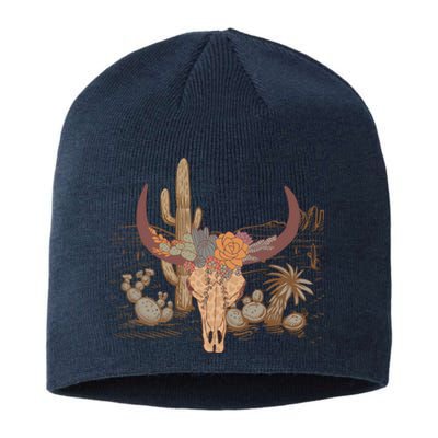 Rodeo Sweatshirt Western Skull Sustainable Beanie