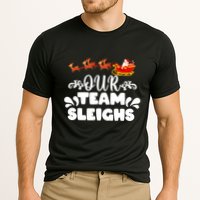 Reindeers SantaS Workers Our Team Sleighs Xmas Performance Shirt