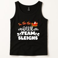 Reindeers SantaS Workers Our Team Sleighs Xmas Tank Top