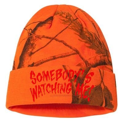 Rockwell SomebodyS Watching Me Lyrics Halloween Kati Licensed 12" Camo Beanie