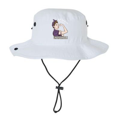 Rett Syndrome Warrior Unbreakable Tee Awareness Gift Funny Gift Cute Gift Legacy Cool Fit Booney Bucket Hat