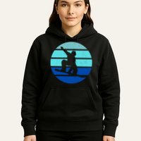 Retro Snowboarding Winter Sport Hoodie