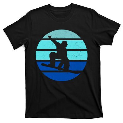 Retro Snowboarding Winter Sport T-Shirt