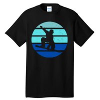 Retro Snowboarding Winter Sport Tall T-Shirt