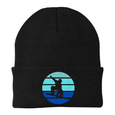 Retro Snowboarding Winter Sport Beanie