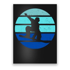 Retro Snowboarding Winter Sport Poster