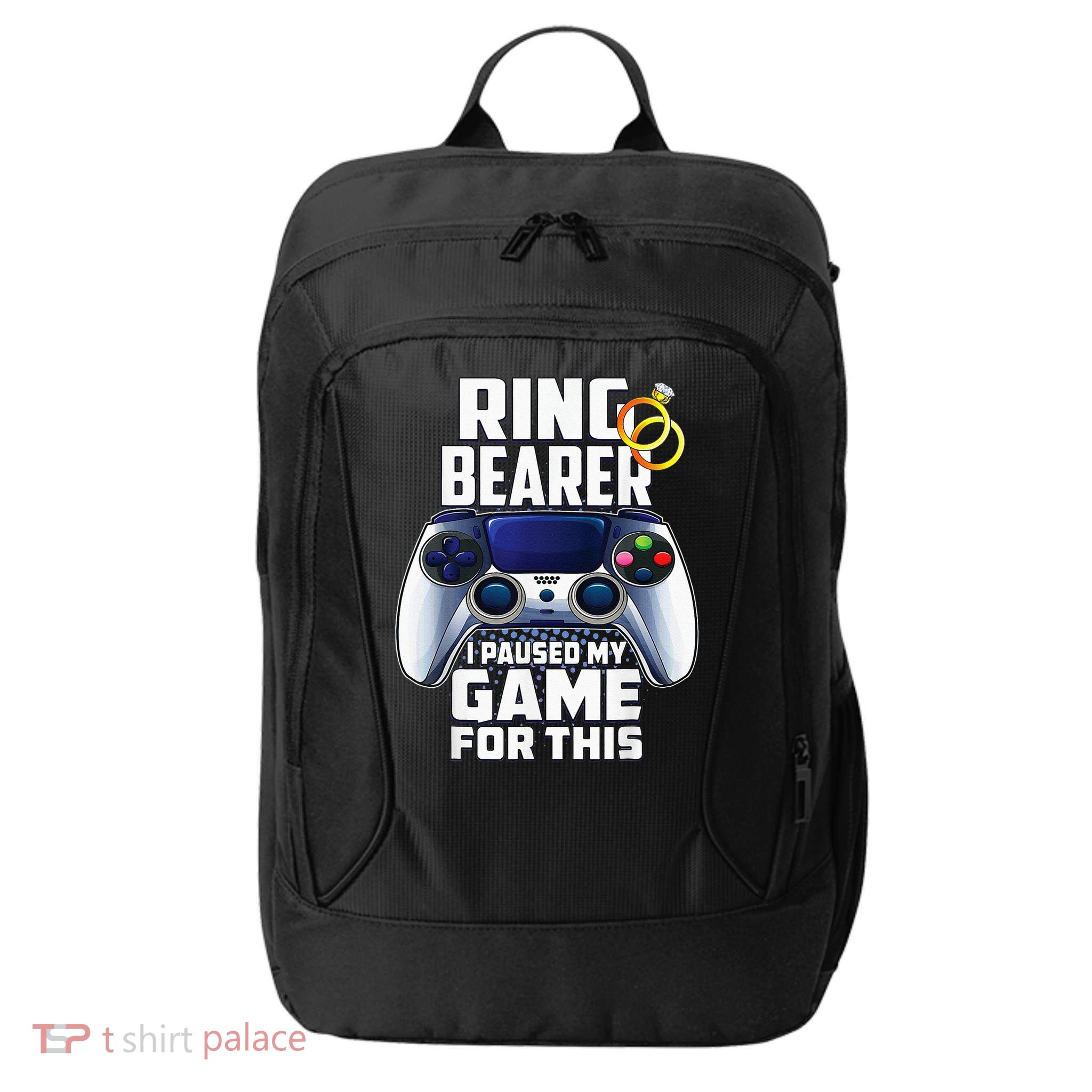 Ring Security Wedding Ring Bearer Groomsman Proposal Gifts City Backpack