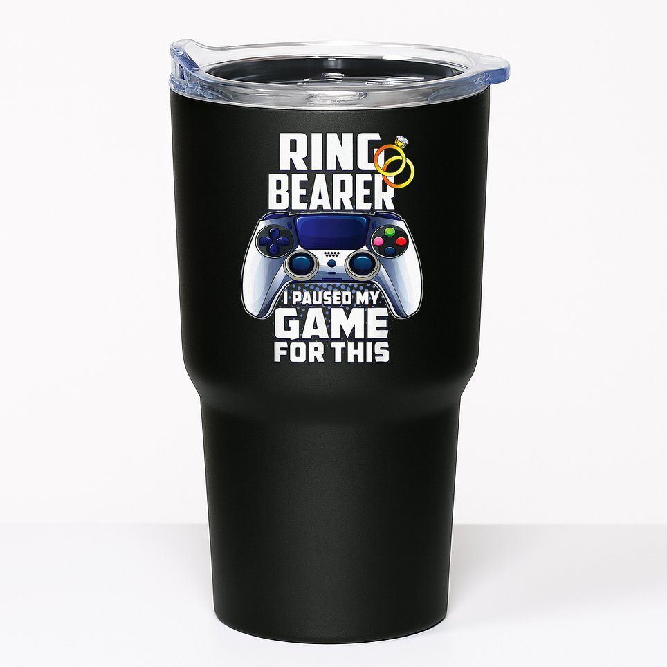 Ring Security Wedding Ring Bearer Groomsman Proposal Gifts Tumbler