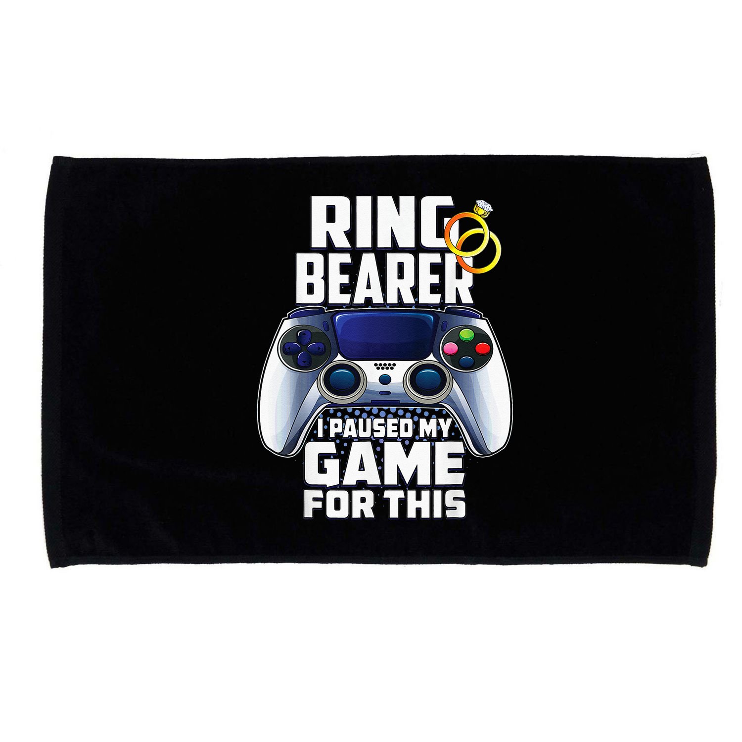 Ring Security Wedding Ring Bearer Groomsman Proposal Gifts Microfiber Hand Towel