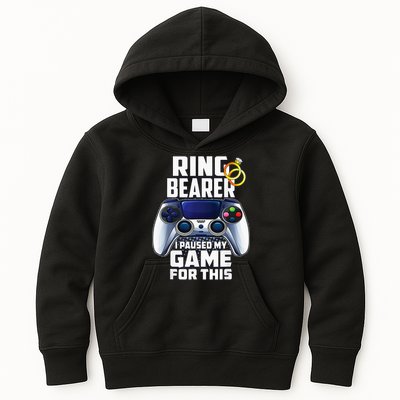 Ring Security Wedding Ring Bearer Groomsman Proposal Gifts Kids Hoodie