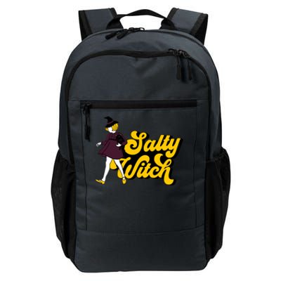 Retro Salty Witch Funny Halloween Girl Daily Commute Backpack