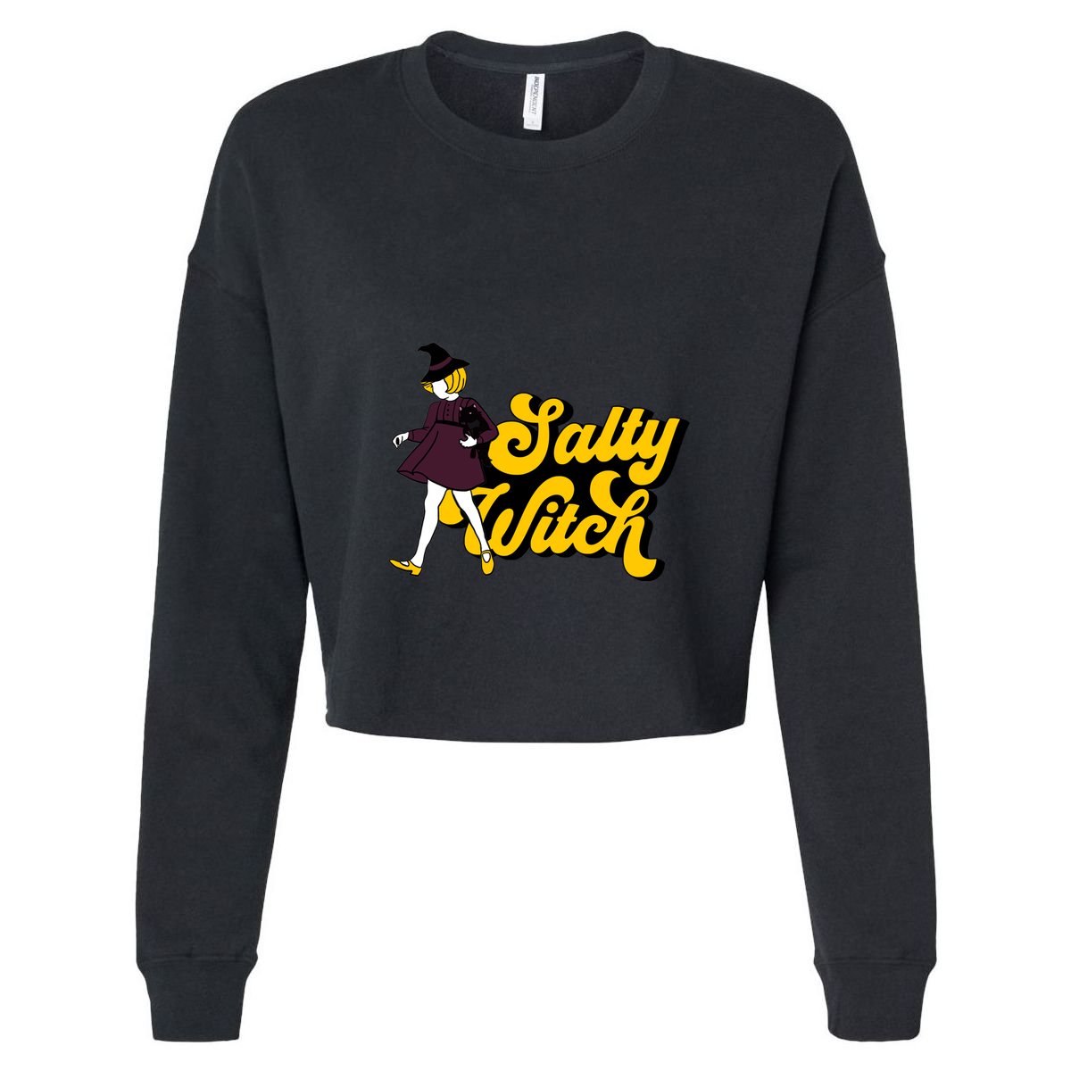Retro Salty Witch Funny Halloween Girl Cool Comfort Performance Bucket Hat