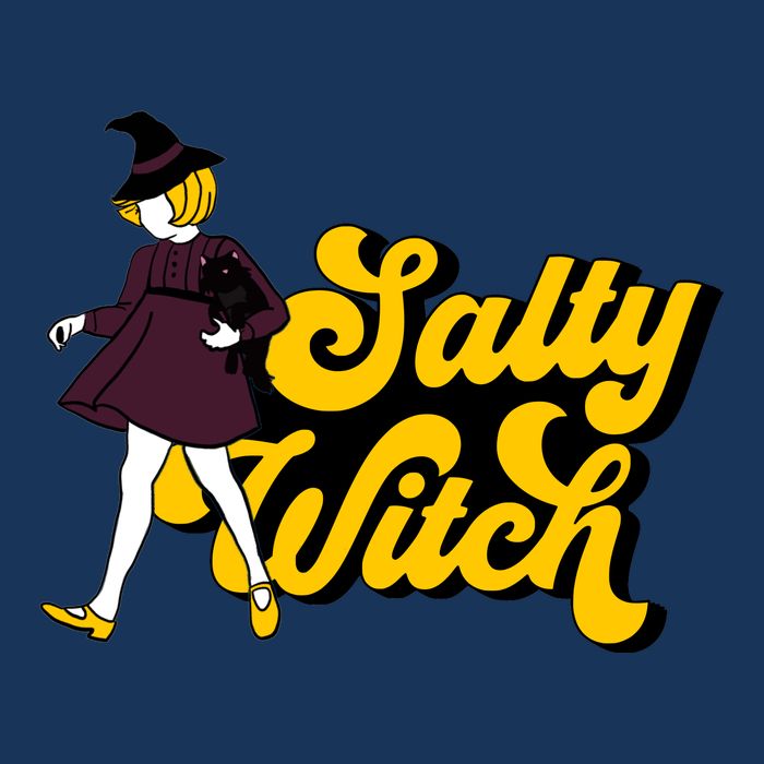 Retro Salty Witch Funny Halloween Girl Cool Comfort Performance Bucket Hat