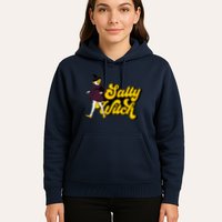 Retro Salty Witch Funny Halloween Girl Hoodie
