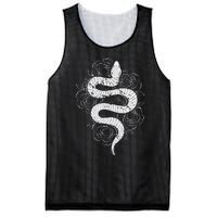 Reptile Snake Whisperer Rose Flower Snake Mesh Reversible Basketball Jersey Tank