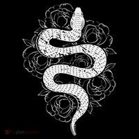 Reptile Snake Whisperer Rose Flower Snake Tall Sweatshirt