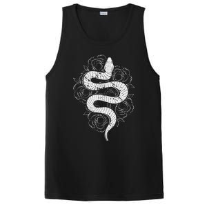 Reptile Snake Whisperer Rose Flower Snake PosiCharge Competitor Tank