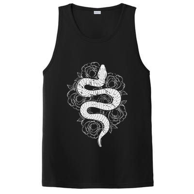 Reptile Snake Whisperer Rose Flower Snake PosiCharge Competitor Tank