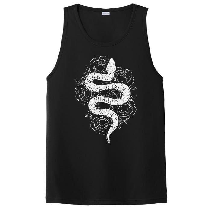 Reptile Snake Whisperer Rose Flower Snake PosiCharge Competitor Tank