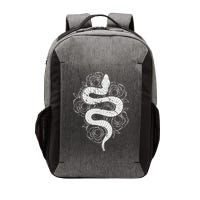 Reptile Snake Whisperer Rose Flower Snake Vector Backpack
