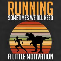 Running Sometimes We All Need A Little Motivation Quote Cool Comfort Performance Bucket Hat