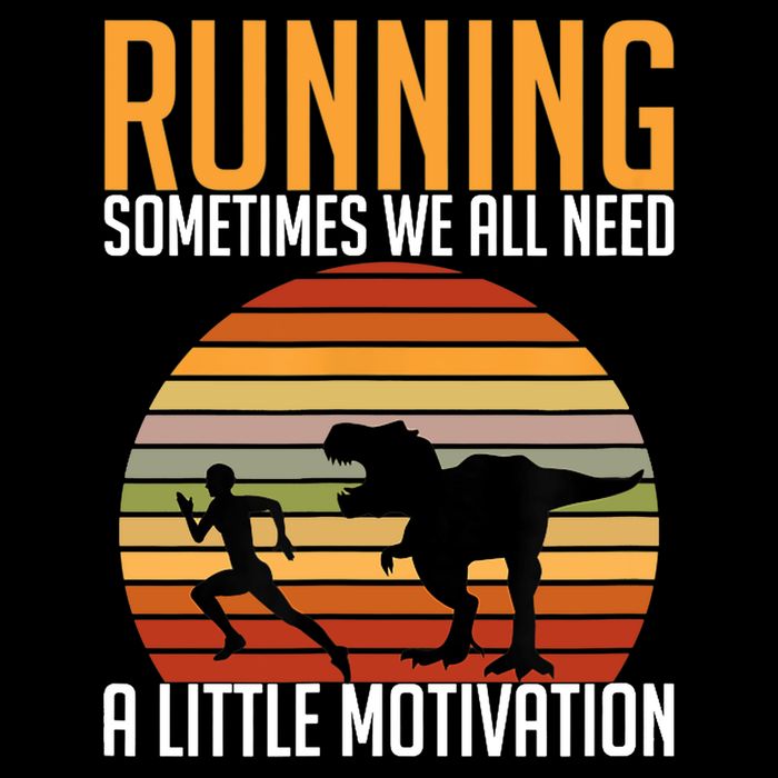 Running Sometimes We All Need A Little Motivation Quote Sustainable Bucket Hat