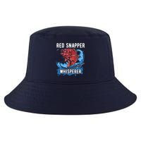 Red Snapper Whisperer Deep Sea Fishing Bass Cool Comfort Performance Bucket Hat