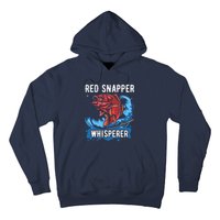 Red Snapper Whisperer Deep Sea Fishing Bass Hoodie