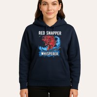Red Snapper Whisperer Deep Sea Fishing Bass Hoodie