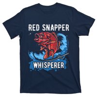 Red Snapper Whisperer Deep Sea Fishing Bass T-Shirt