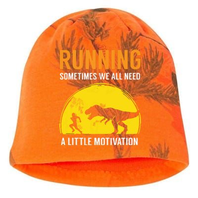 Running Sometimes We All Need A Little Motivation T Kati - Camo Knit Beanie