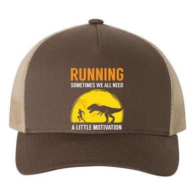 Running Sometimes We All Need A Little Motivation T Yupoong Adult 5-Panel Trucker Hat