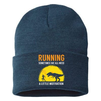 Running Sometimes We All Need A Little Motivation T Sustainable Knit Beanie