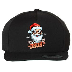 Rizzmas Santa Xmas Rizz The Season Bruh Funny Christmas Wool Snapback Cap