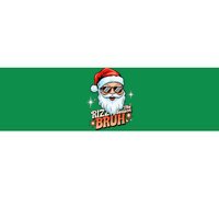 Rizzmas Santa Xmas Rizz The Season Bruh Funny Christmas Bumper Sticker