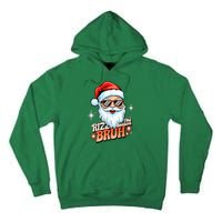 Rizzmas Santa Xmas Rizz The Season Bruh Funny Christmas Tall Hoodie