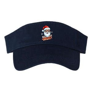 Rizzmas Santa Xmas Rizz The Season Bruh Funny Christmas Valucap Bio-Washed Visor