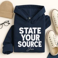 Retro State Your Source Hoodie