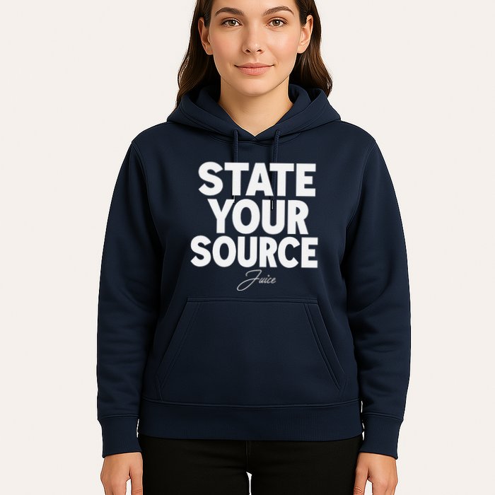 Retro State Your Source Hoodie