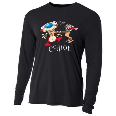 R.E.N & S.T.I.M.P.Y You Eediot Cooling Performance Long Sleeve Crew