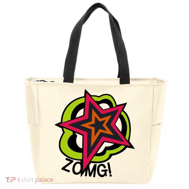 Ryuji Sakamoto Zomg Zip Tote Bag